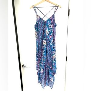 ASTR the Label Hankerchief Summer Coverup Dress, size Large NWOT